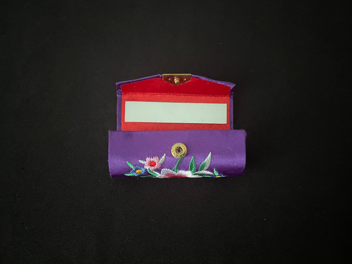 Embroided Flower Lipstick Case image 1