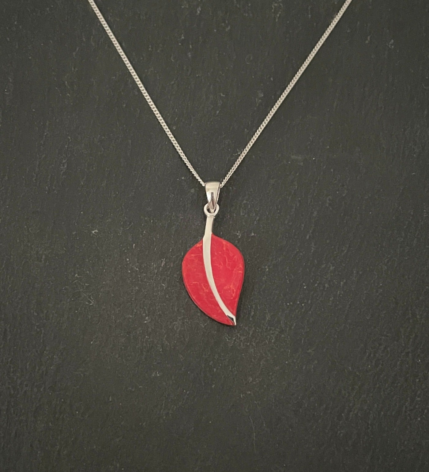 Coral Leaf Pendant image 0