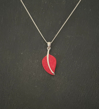 Coral Leaf Pendant image 0