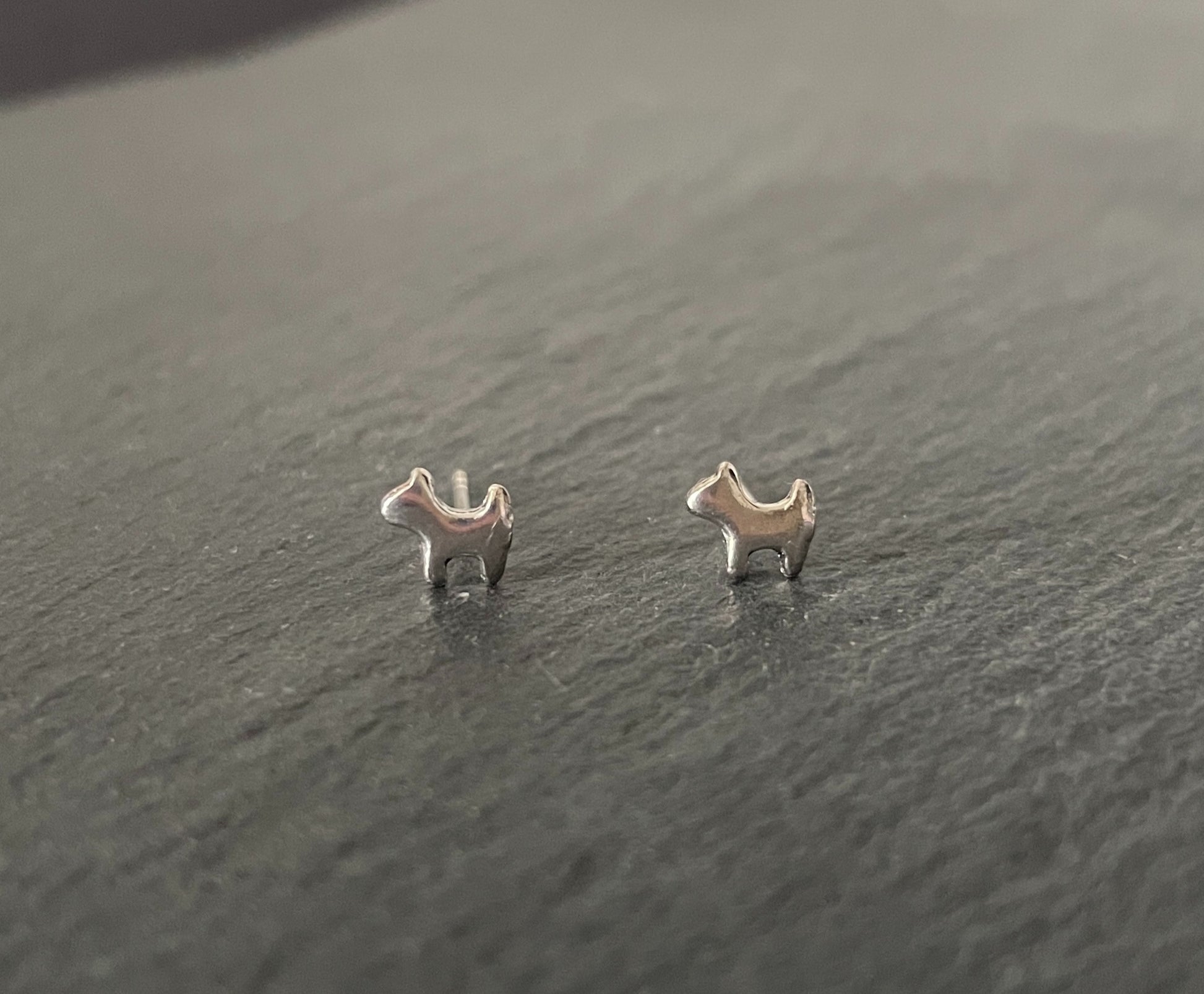 Silver Dog Studs image 0
