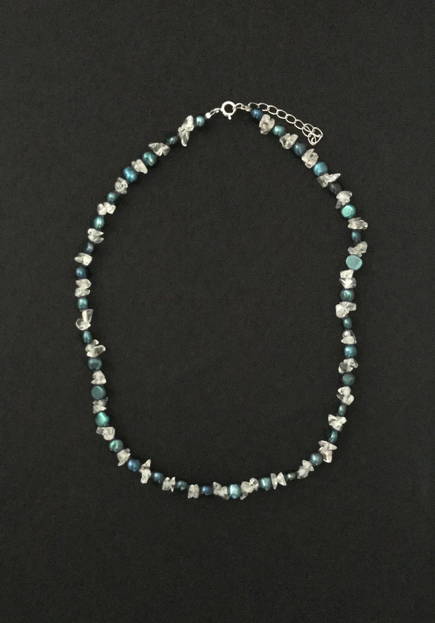 Pearl and Gemstone Necklace image 1