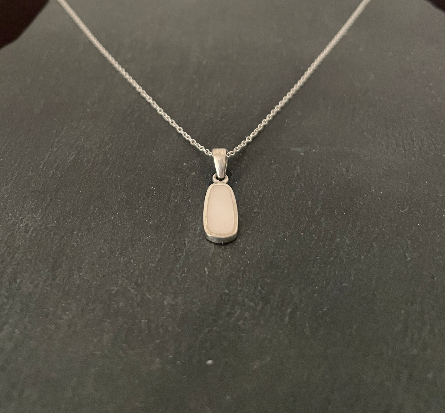 Mother of Pearl Rectangle Pendant image 1