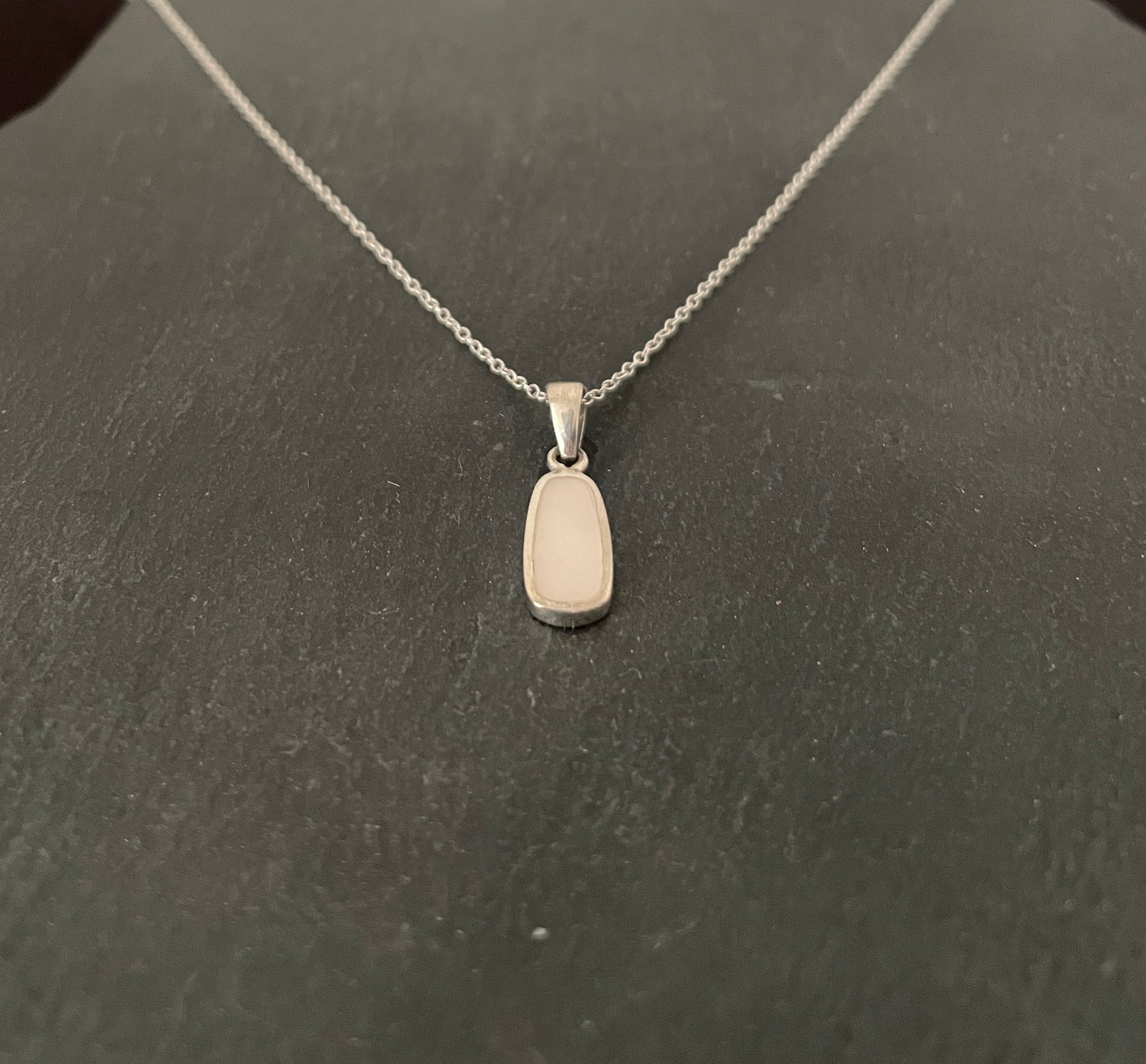 Mother of Pearl Rectangle Pendant image 1