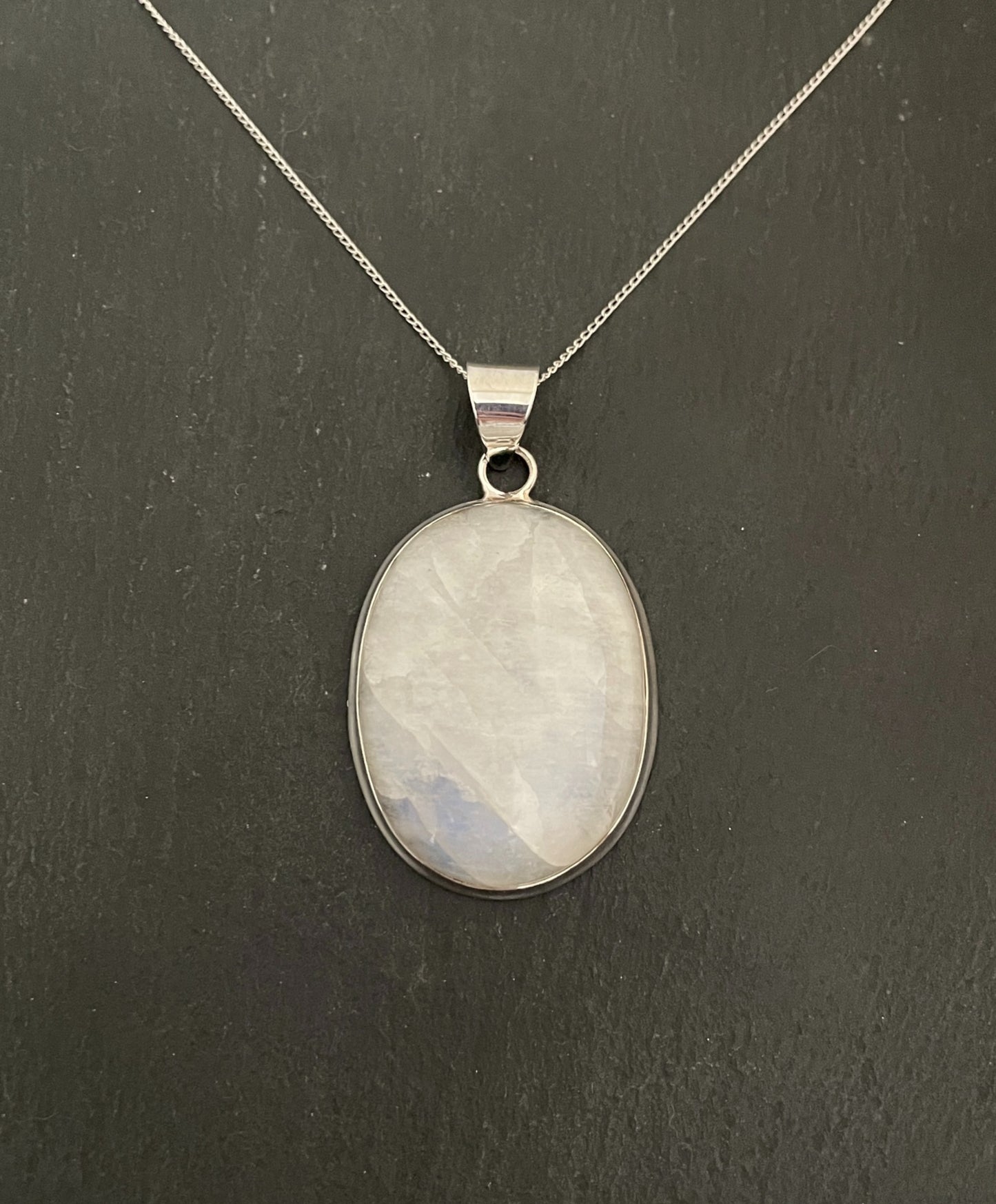 Oval Moonstone Pendant image 0