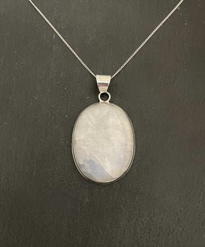 Oval Moonstone Pendant image 0