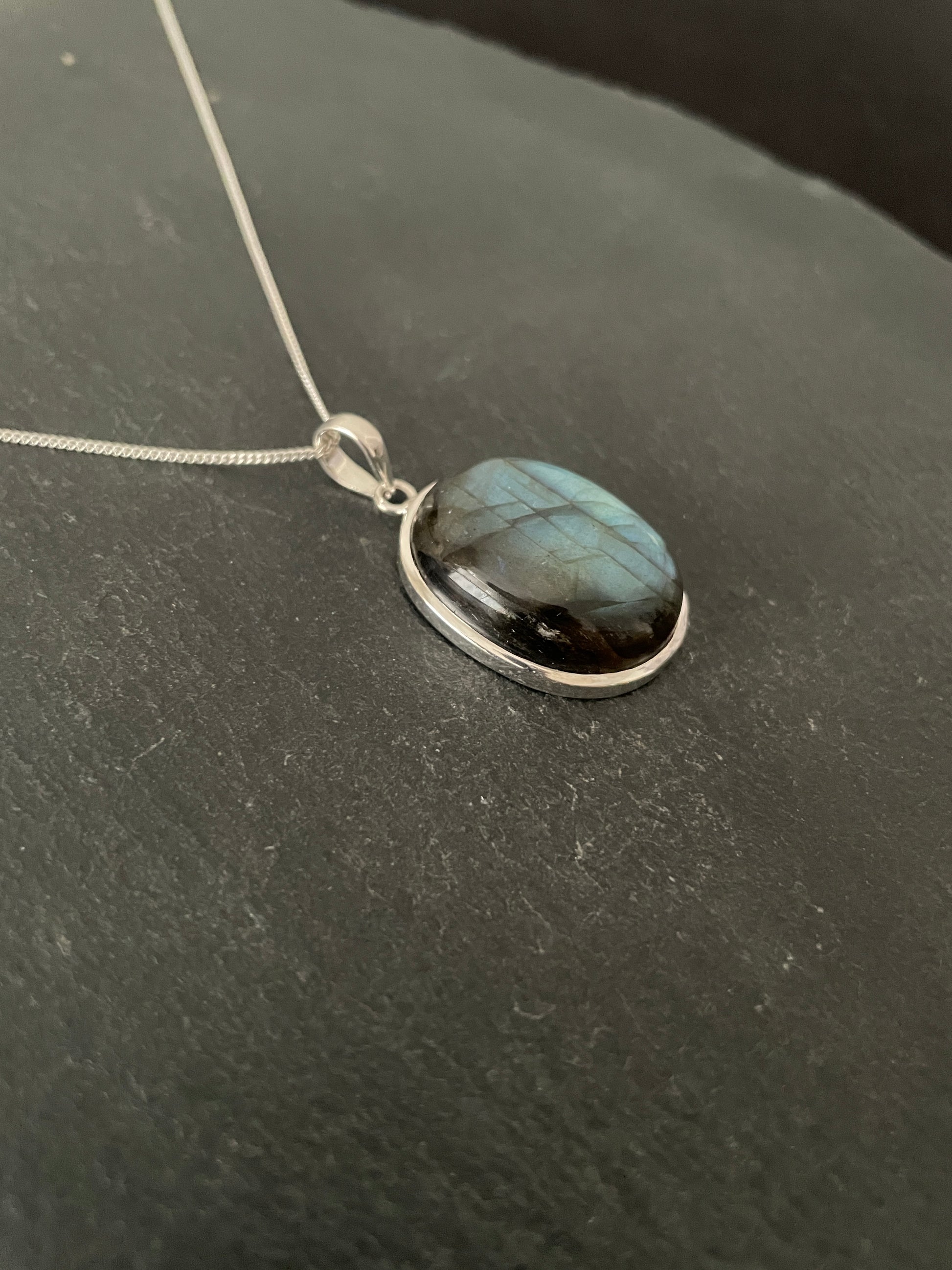 Labradorite Oval Pendant image 1