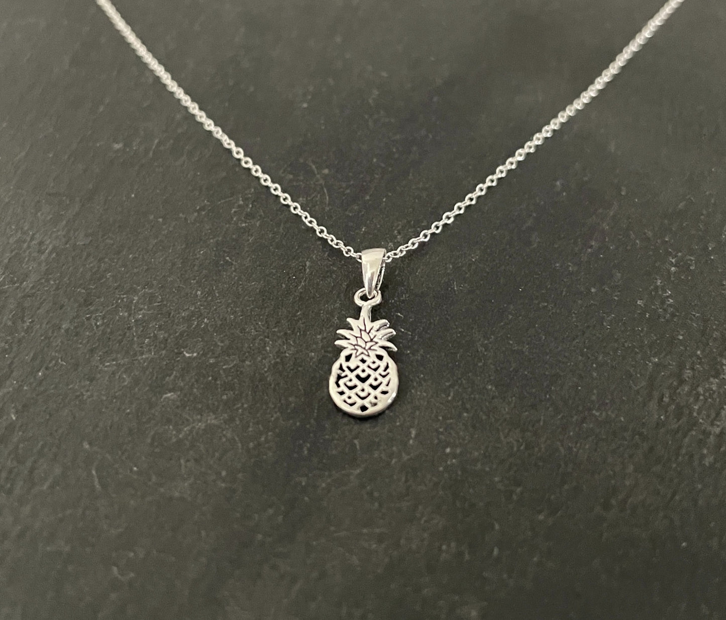 Silver Pineapple Pendant image 1