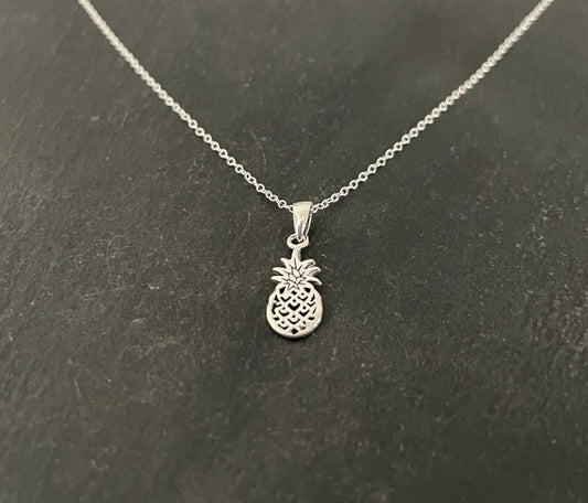 Silver Pineapple Pendant image 1