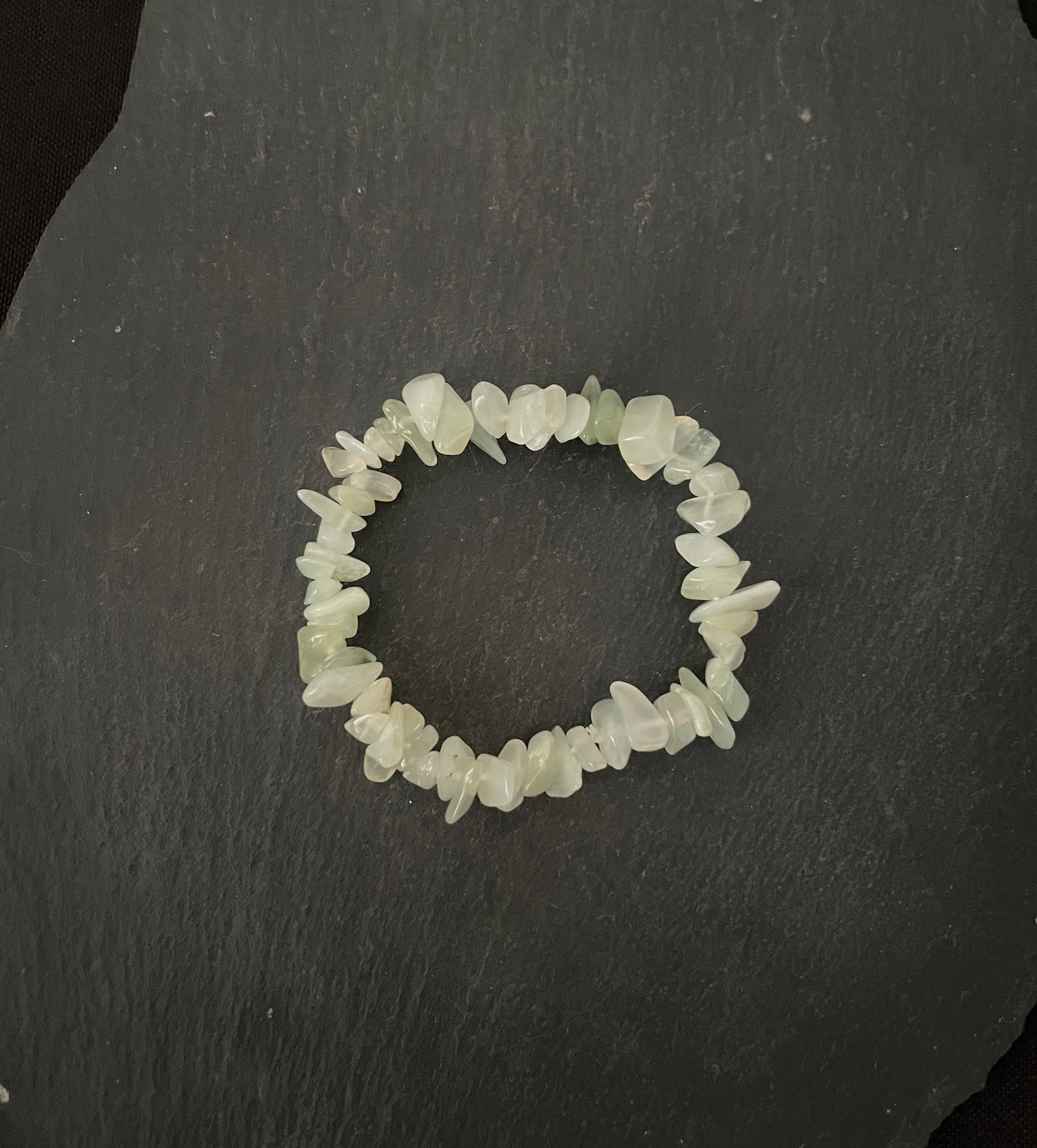 New Jade Chip Bracelet image 1