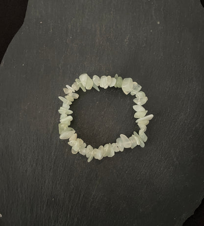 New Jade Chip Bracelet image 1