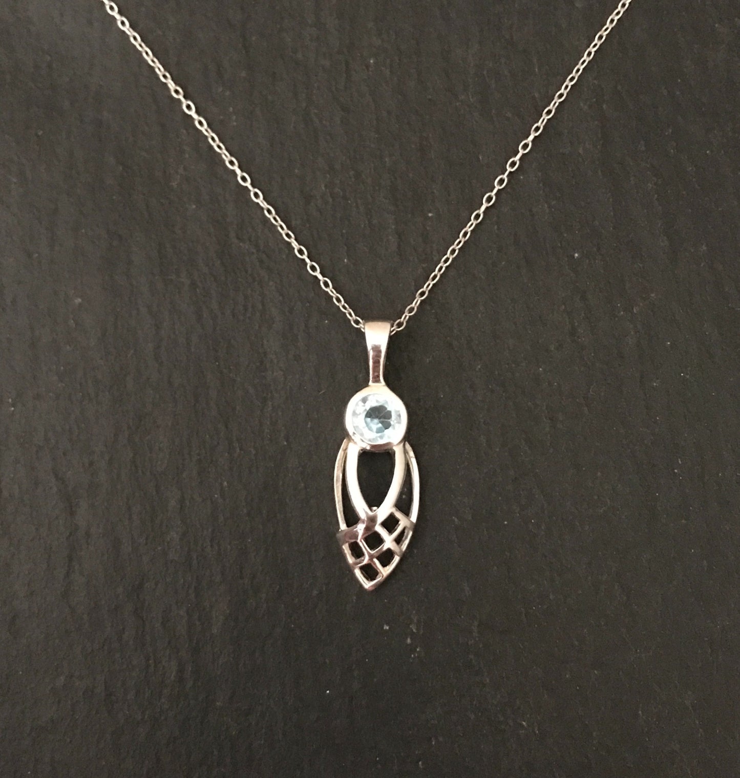 Blue Topaz Pendant image 0