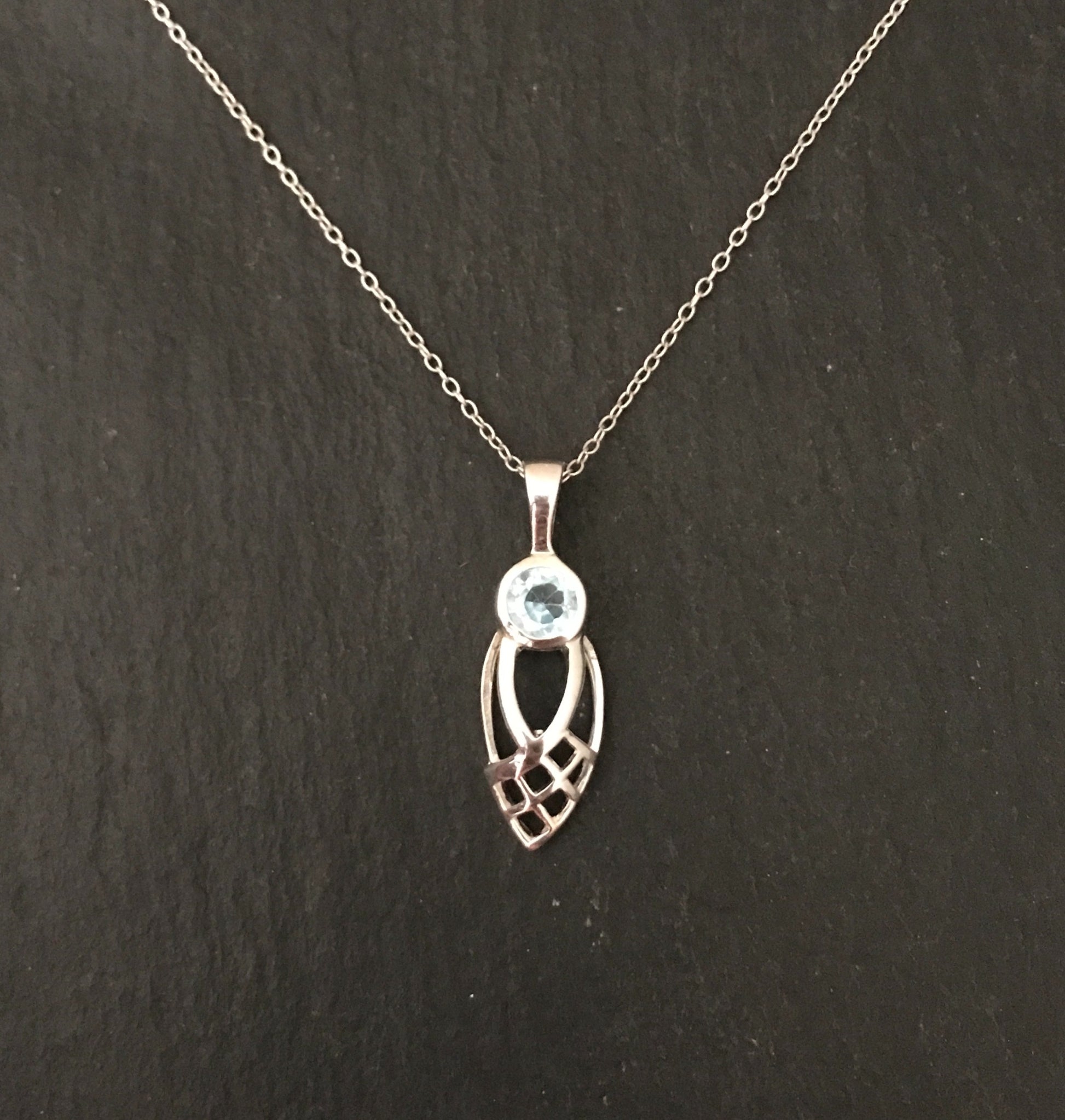 Blue Topaz Pendant image 0