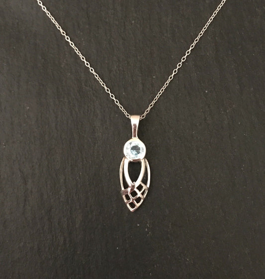 Blue Topaz Pendant image 0