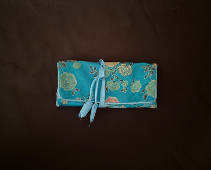 Light Blue Flower Jewellery Wrap