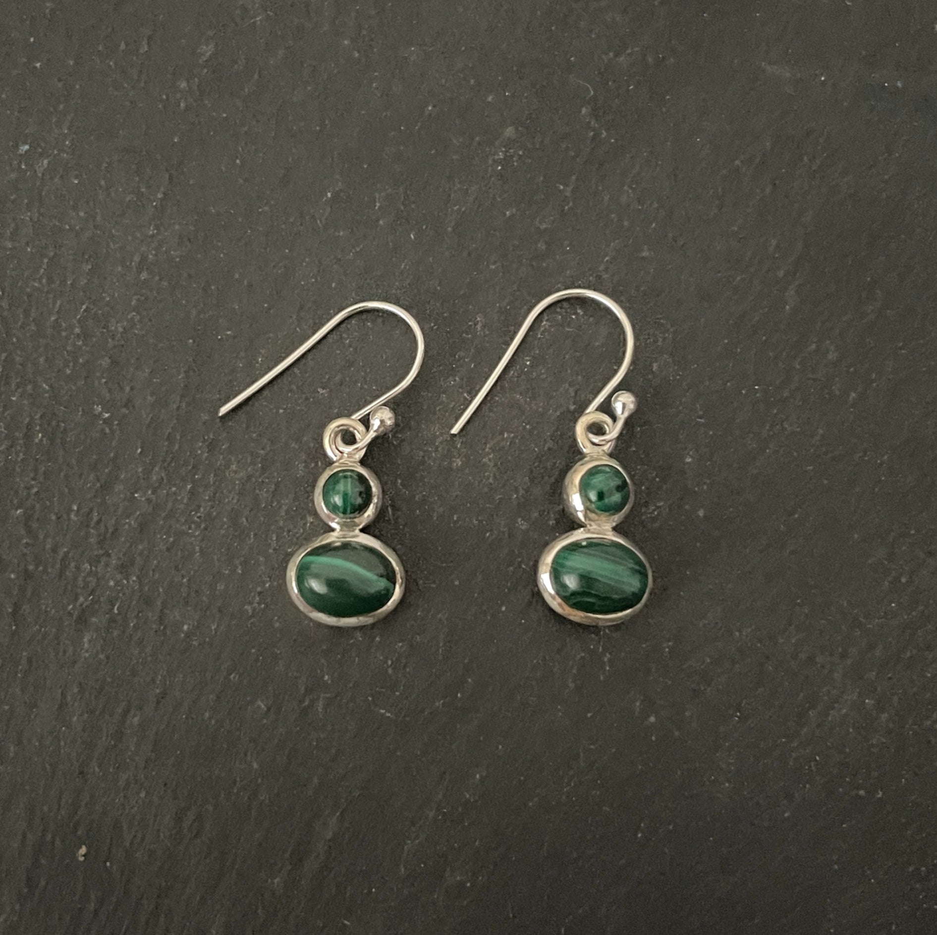 Malachite Earrings image 0