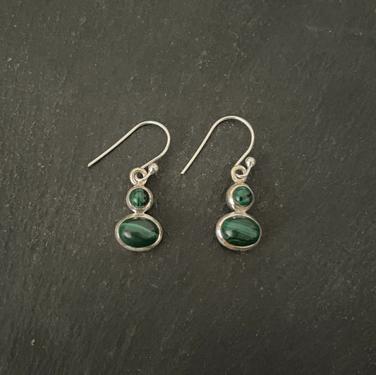 Malachite Earrings image 0