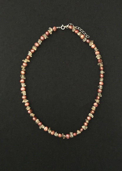 Pearl and Gemstone Necklace image 3