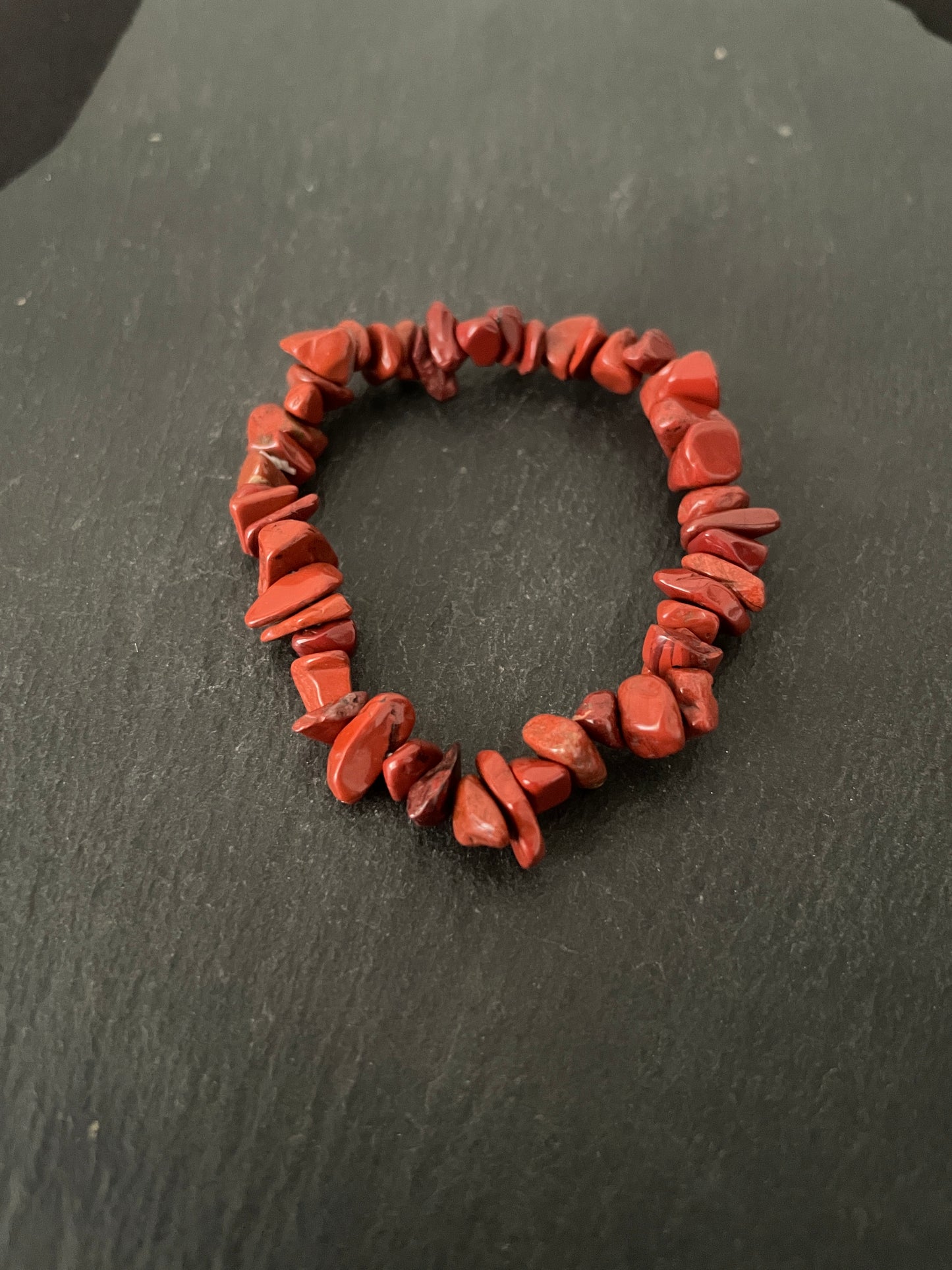 Red Jasper Chip Bracelet image 0