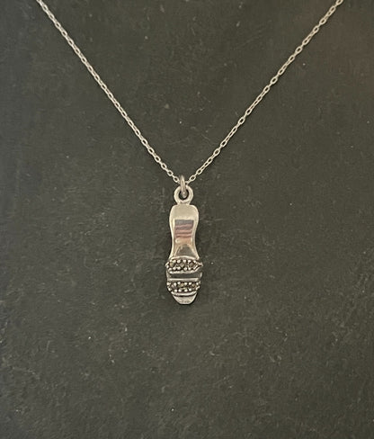 Marcasite Shoe Pendant image 1