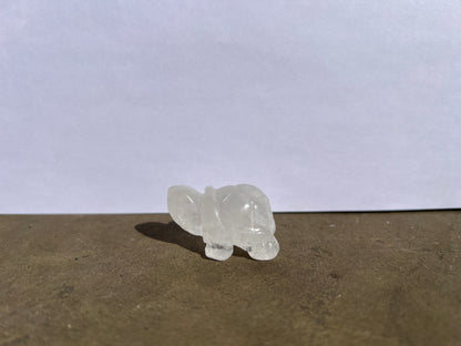 Clear Quartz Turtle image 2