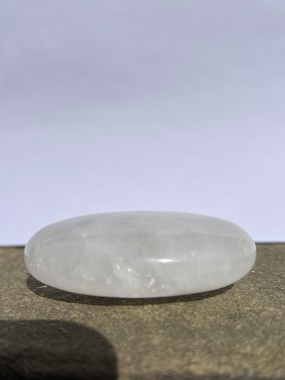Clear Quartz Palm Stone image 1