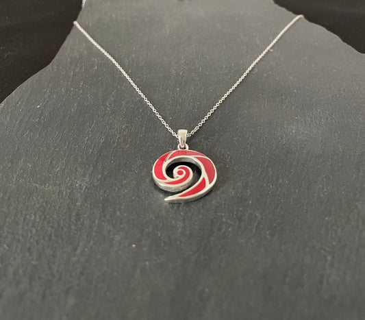 Coral Swirl Pendant image 1