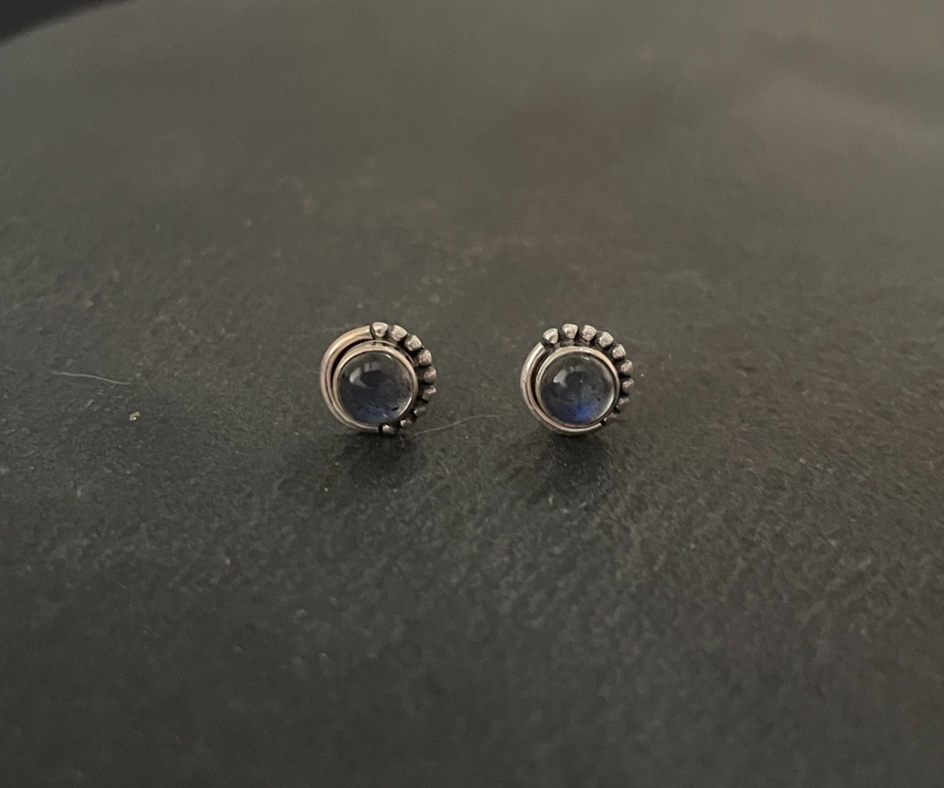 Labradorite Stud Earrings image 0