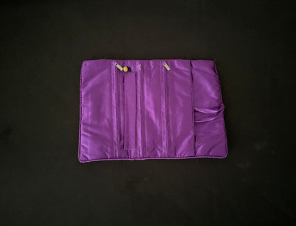 Purple and Gold Jewellery Wrap image 2