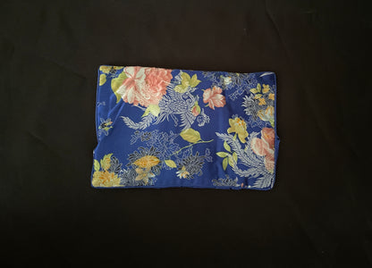 Blue Flower Jewellery Wrap