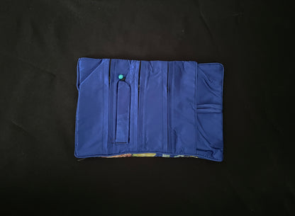 Blue Flower Jewellery Wrap