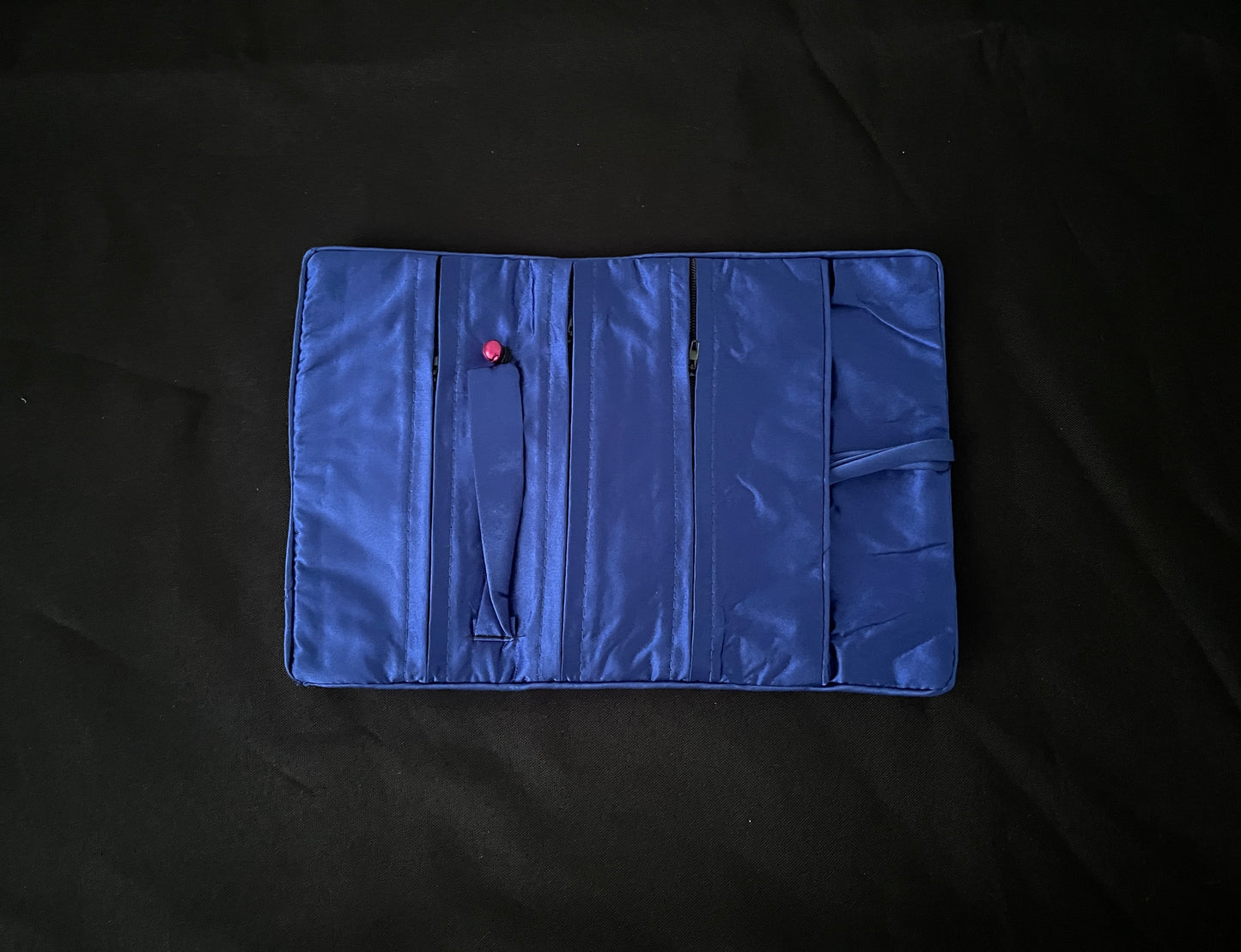 Blue Flower Jewellery Wrap