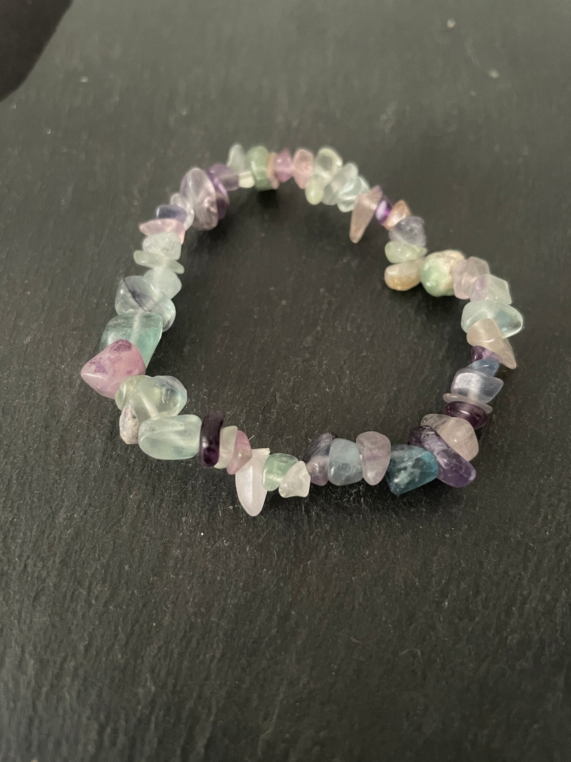 Fluorite Chip Bracelet image 0