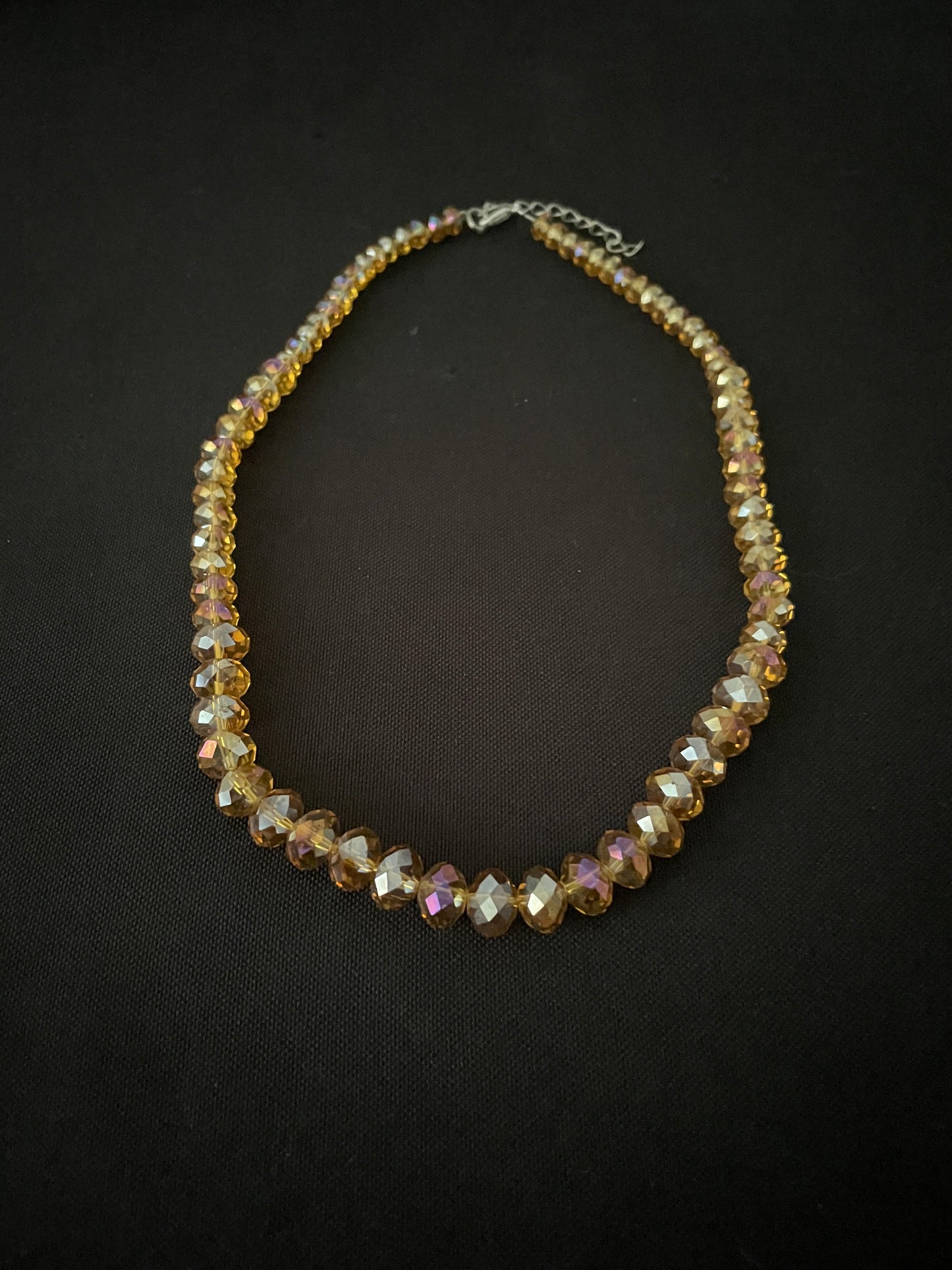 Gold Bead Necklace image 0