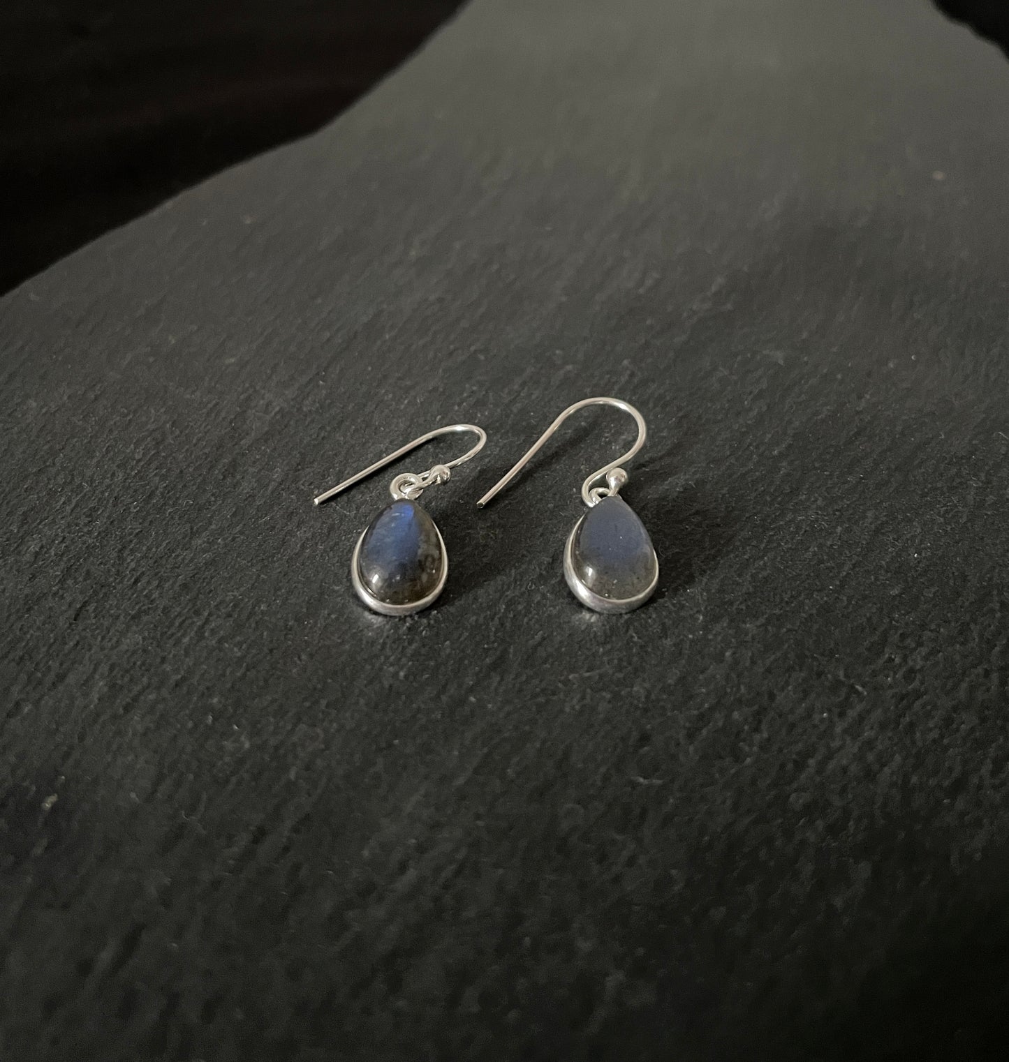 Labradorite Teardrop Earrings image 1