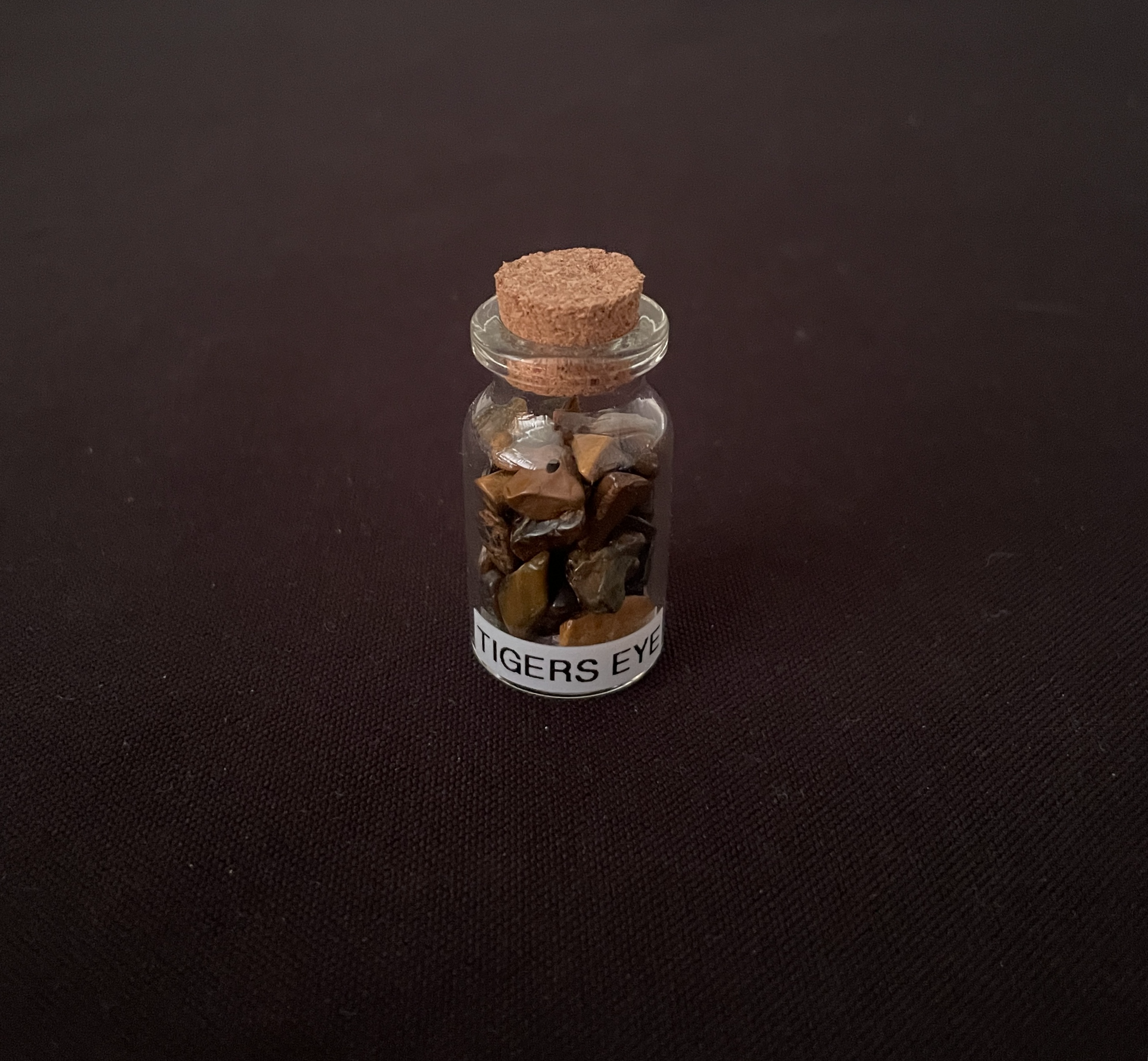 Tigers Eye Gemstone Jar image 0