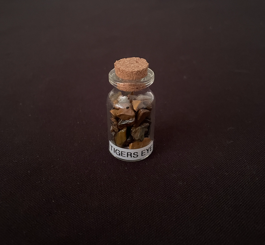 Tigers Eye Gemstone Jar image 0