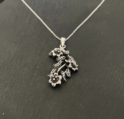 Silver Flower Pendant image 1