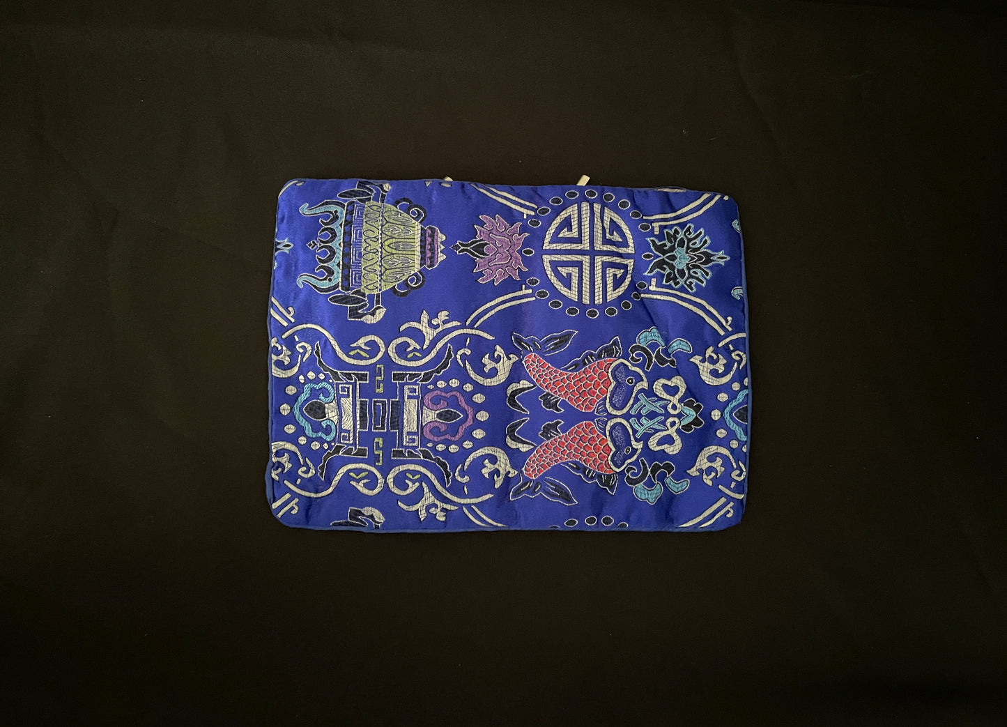 Blue Flower Jewellery Wrap