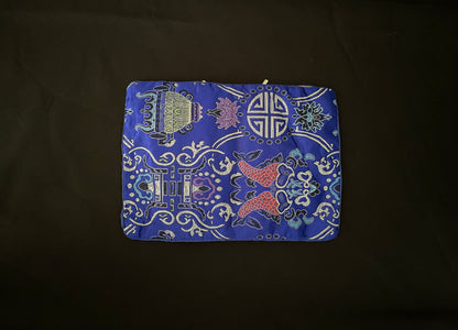 Blue Flower Jewellery Wrap