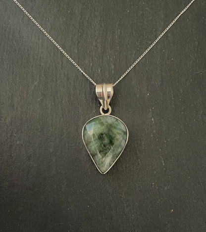 Large Emerald Pendant image 0