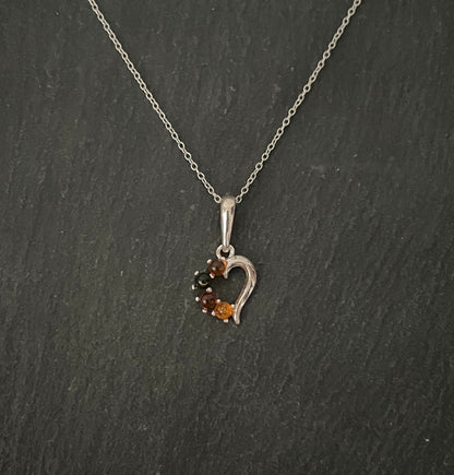 Amber Heart Pendant image 0