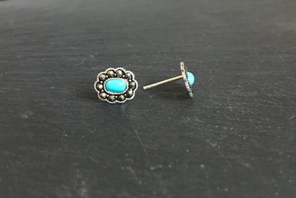 Marcasite Oval Studs image 1