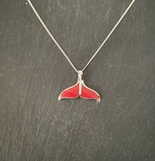Whale Tail Coral Pendant image 0