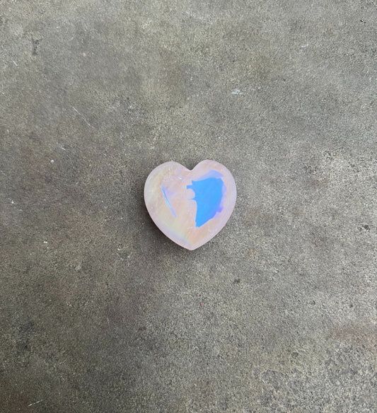 Rose Quartz Aura Heart image 0