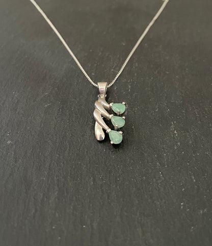 Emerald Drop Pendant image 1