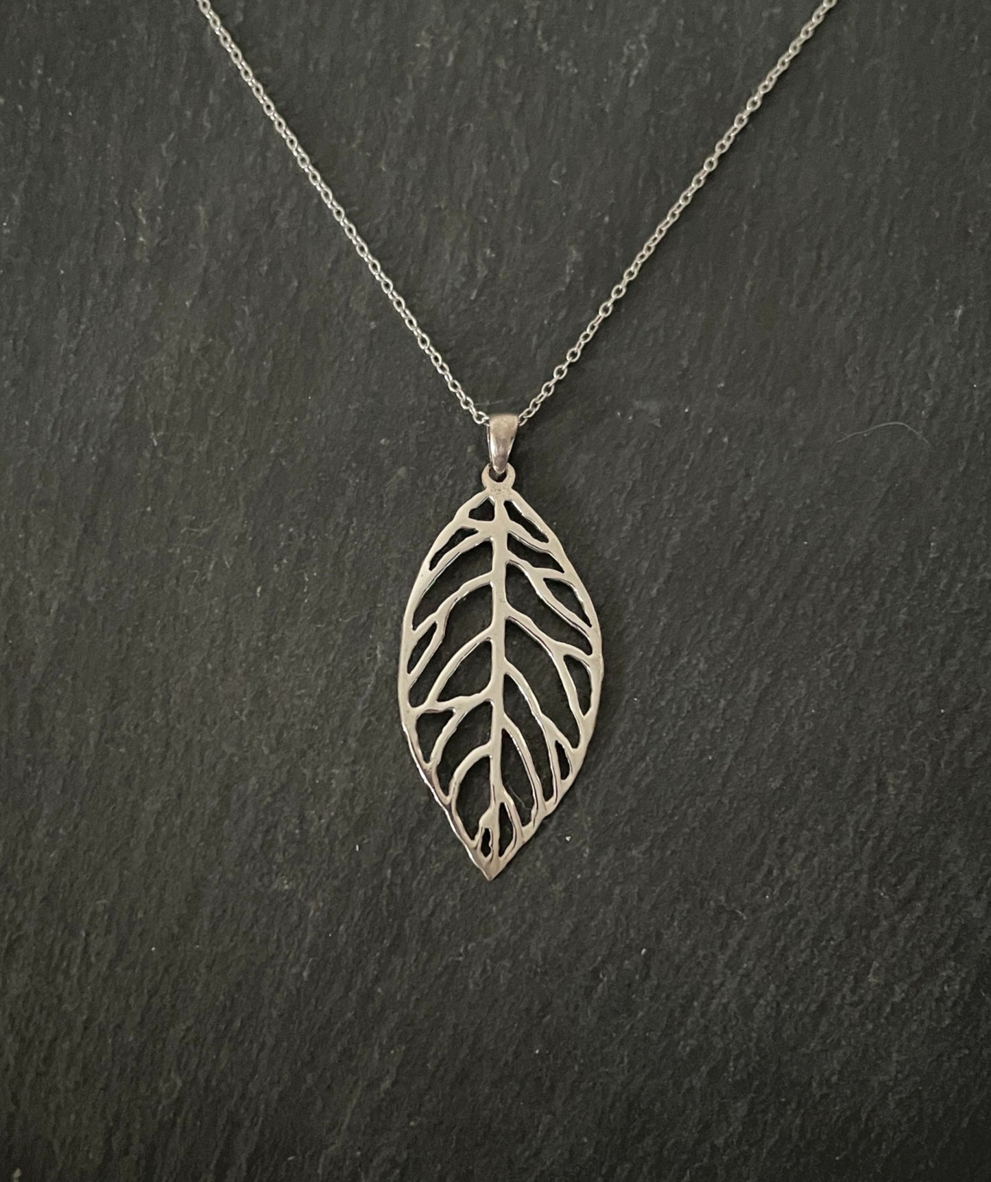 Silver Leaf Pendant image 0