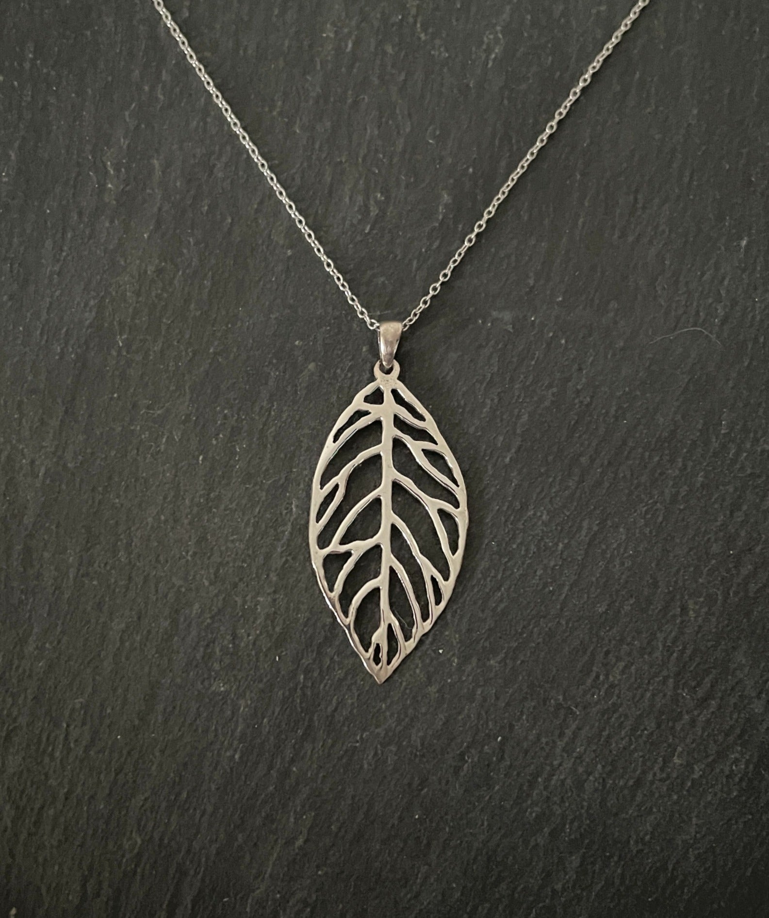 Silver Leaf Pendant image 0