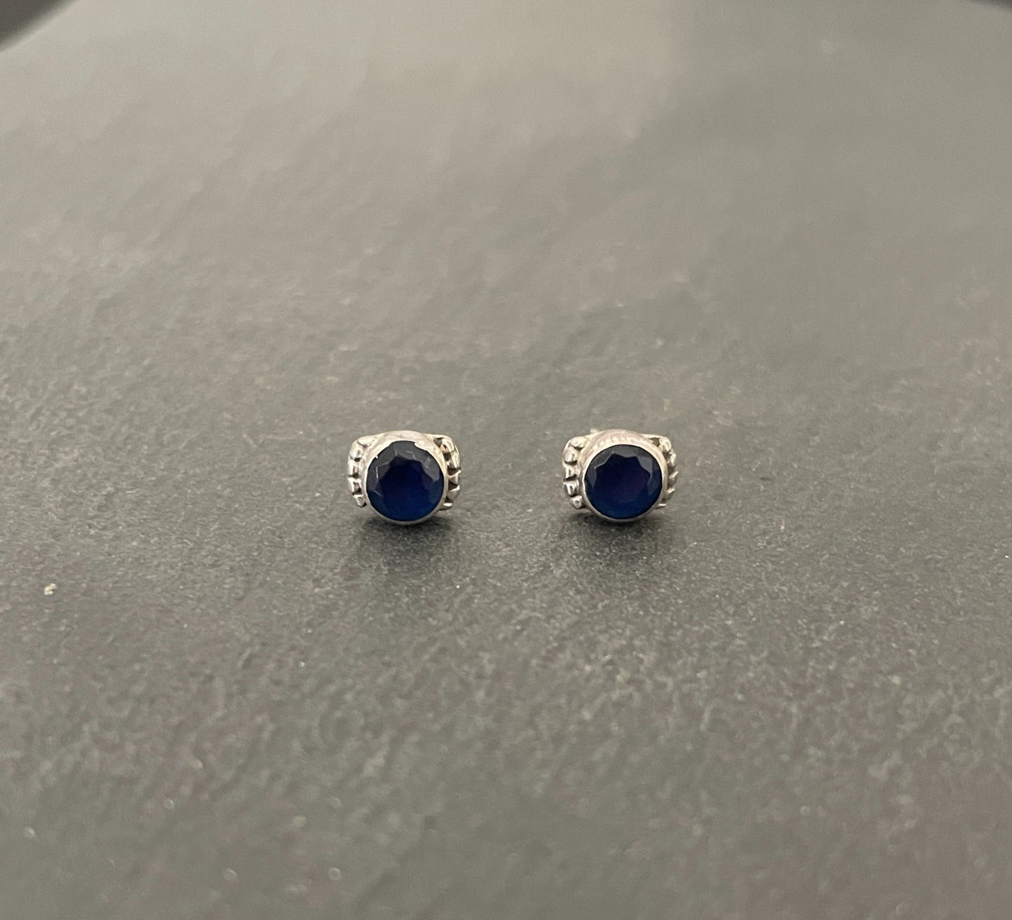 Sapphire Studs image 0