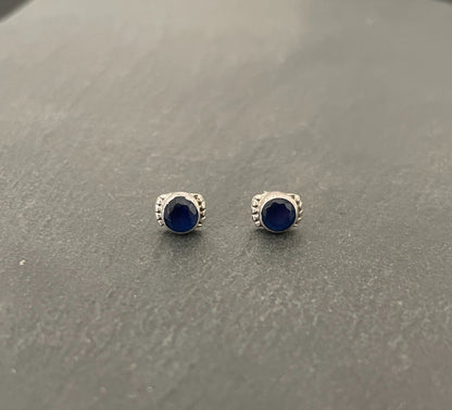 Sapphire Studs image 0