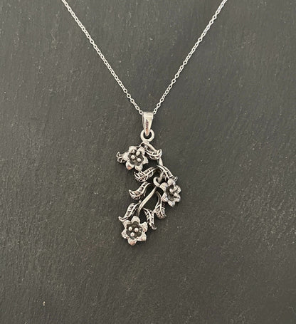 Silver Flower Pendant image 0